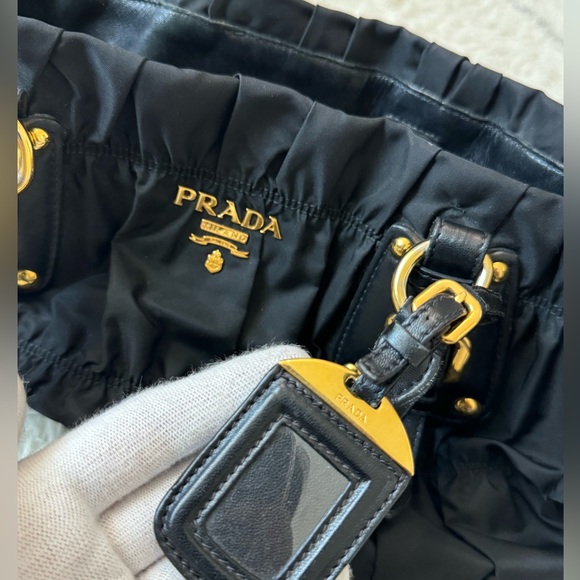 Prada Nylon Tessuto Two-Way Tote Bag - Picture 12 of 13
